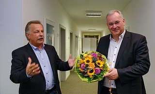 Gute Verlierer: Andreas Rüther und Ralf Nettelstroth. - Andreas Zobe Gute Verlierer: Andreas Rüther und Ralf Nettelstroth. - Andreas Zobe