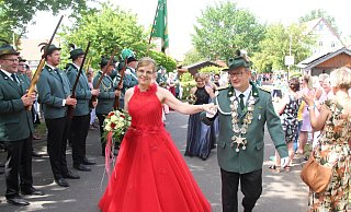 Stephan und Sandra Höxtermann regieren in Oeynhausen. - Burkhard Battran Stephan und Sandra Höxtermann regieren in Oeynhausen. - Burkhard Battran