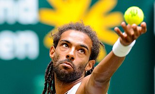 Dustin Brown ist als fünfter von zunächst sechs deutschen Profis ausgeschieden. - Christian Weische Dustin Brown ist als fünfter von zunächst sechs deutschen Profis ausgeschieden. - Christian Weische