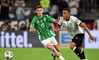 Jamie Leweling ist aus dem Teamquartier der Nationalmannschaft abgereist. (Archivbild) - Federico Gambarini/dpa Jamie Leweling ist aus dem Teamquartier der Nationalmannschaft abgereist. (Archivbild) - Federico Gambarini/dpa