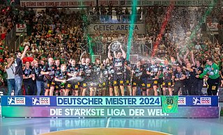 Der SC Magdeburg möchte seinen Titel in der Handball-Bundesliga verteidigen. - Andreas Gora/dpa Der SC Magdeburg möchte seinen Titel in der Handball-Bundesliga verteidigen. - Andreas Gora/dpa