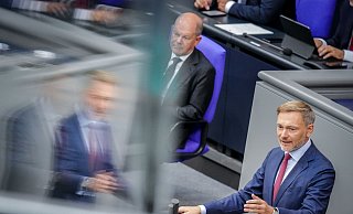 Wahrlich kein Selbstläufer, das sagt Finanzminister Lindner über den Haushalt 2025. - Kay Nietfeld/dpa Wahrlich kein Selbstläufer, das sagt Finanzminister Lindner über den Haushalt 2025. - Kay Nietfeld/dpa