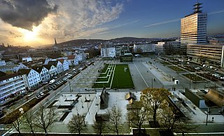 Die Stadt schlägt der Poltik ein Sofortprogramm für den Grünen Würfel am Kesselbrink vor. - Alexandra Buck Die Stadt schlägt der Poltik ein Sofortprogramm für den Grünen Würfel am Kesselbrink vor. - Alexandra Buck