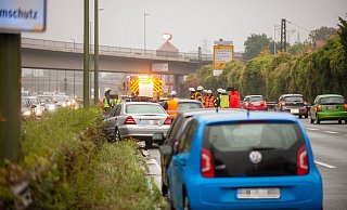 Unfälle auf dem OWD – wie am Mittwochmorgen – sorgen im Nu für Staus in der gesamten Stadt - Christian Mathiesen Unfälle auf dem OWD – wie am Mittwochmorgen – sorgen im Nu für Staus in der gesamten Stadt - Christian Mathiesen