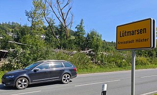 Überwuchert: Vom ehemaligen Nachtclub mit Bordell in Höxter ist nicht mehr viel übrig. - Svenja Ludwig Überwuchert: Vom ehemaligen Nachtclub mit Bordell in Höxter ist nicht mehr viel übrig. - Svenja Ludwig