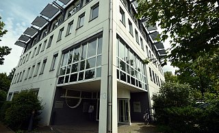Unter dem Dach der Wirtschaftsförderungsgesellschaft im Technologiepark 13 fließen die lokalen Informationsfäden zusammen. - Marc Köppelmann Unter dem Dach der Wirtschaftsförderungsgesellschaft im Technologiepark 13 fließen die lokalen Informationsfäden zusammen. - Marc Köppelmann