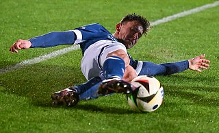 Marius Wörl gab gegen Dortmund II keinen Ball verloren. - Teresa Kroeger Marius Wörl gab gegen Dortmund II keinen Ball verloren. - Teresa Kroeger