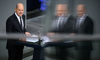 Bundeskanzler Olaf Scholz (SPD) sagte in den vergangenen Wochen mehrfach, dass aus seiner Sicht derzeit zu viele Flüchtlinge nach Deutschland kommen. - Bernd von Jutrczenka/dpa Bundeskanzler Olaf Scholz (SPD) sagte in den vergangenen Wochen mehrfach, dass aus seiner Sicht derzeit zu viele Flüchtlinge nach Deutschland kommen. - Bernd von Jutrczenka/dpa
