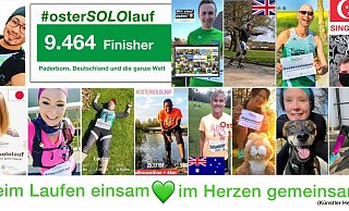 9.464 Finisher machten den ersten Paderborner Ostersololauf zu einem überwältigenden Erfolg. - Jan Braun 9.464 Finisher machten den ersten Paderborner Ostersololauf zu einem überwältigenden Erfolg. - Jan Braun