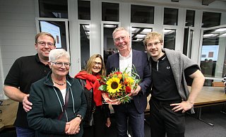 Freude bei der SPD über den deutlichen Wahlsieg. - Björn Kenter Freude bei der SPD über den deutlichen Wahlsieg. - Björn Kenter