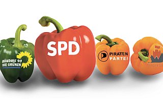 Rot und Grün bleibt, doch das Gelb der Paprika ist zerfleddert. Trotzdem will das Bündnis als "Kooperation" weitermachen. - NW Rot und Grün bleibt, doch das Gelb der Paprika ist zerfleddert. Trotzdem will das Bündnis als "Kooperation" weitermachen. - NW