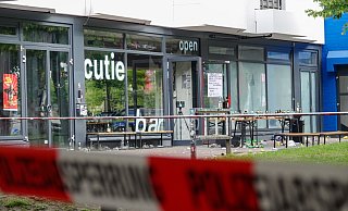 Der Angriff vor der Bielefelder Bar "Cutie" war am Mittwoch Thema im Landtag. - Paul Brinkmann Der Angriff vor der Bielefelder Bar "Cutie" war am Mittwoch Thema im Landtag. - Paul Brinkmann