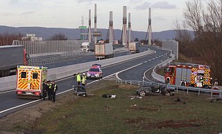 Die drei Männer waren als Fahrgemeinschaft unter Arbeitskollegen in einem Audi A1 unterwegs nach Hause. - Ulf Hanke Die drei Männer waren als Fahrgemeinschaft unter Arbeitskollegen in einem Audi A1 unterwegs nach Hause. - Ulf Hanke