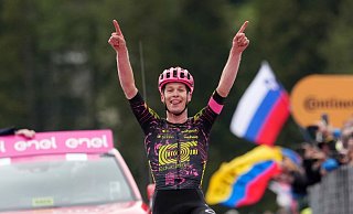 Youngster Georg Steinhauser will auch bei der Deutschland Tour jubeln. - Gian Mattia D\\\'Alberto/LaPresse/AP/dpa Youngster Georg Steinhauser will auch bei der Deutschland Tour jubeln. - Gian Mattia D\\\'Alberto/LaPresse/AP/dpa