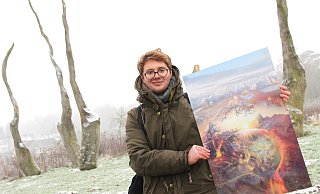 Niko Schröder stellt auf der Landesgartenschau in Höxter aus. - LGS Höxter Niko Schröder stellt auf der Landesgartenschau in Höxter aus. - LGS Höxter