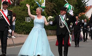 Das Königspaar Reinhard Bobbert und Christiane Bobbert. - Torsten Wegener Das Königspaar Reinhard Bobbert und Christiane Bobbert. - Torsten Wegener