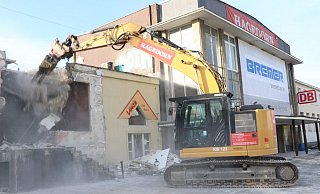 Fotos zum Abrissbeginn des Paderborner Hauptbahnhofs. - Holger Kosbab Fotos zum Abrissbeginn des Paderborner Hauptbahnhofs. - Holger Kosbab