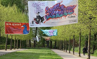 "Schloss mit lustig"-Aktion im Neuhäuser Schlosspark. - Holger Kosbab "Schloss mit lustig"-Aktion im Neuhäuser Schlosspark. - Holger Kosbab