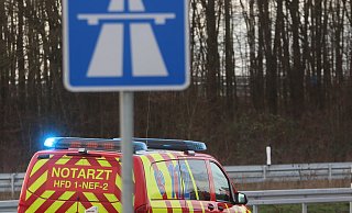 Einsatz auf der A30 (Symbolfoto). - Ulf Hanke Einsatz auf der A30 (Symbolfoto). - Ulf Hanke
