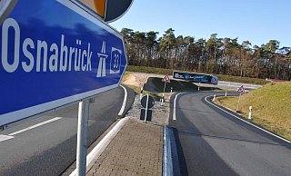 Von Halle aus kann man seit dem Lückenschluss Osnabrück in rund 20 Minuten erreichen. - Uwe Pollmeier Von Halle aus kann man seit dem Lückenschluss Osnabrück in rund 20 Minuten erreichen. - Uwe Pollmeier