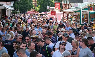 Auf dem Liboriberg ging die Festwoche trotz insgesamt rund 1,5 Millionen Besuchern ganz entspannt über die Bühne. - Andreas Zobe Auf dem Liboriberg ging die Festwoche trotz insgesamt rund 1,5 Millionen Besuchern ganz entspannt über die Bühne. - Andreas Zobe