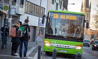 Die Linie S30 verkehrt zwischen Paderborn und Bad Driburg. - Niklas Tüns Die Linie S30 verkehrt zwischen Paderborn und Bad Driburg. - Niklas Tüns