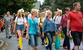Einen Umzug durch Südlengern im Rahmen des Feuerwehrfestes wird es auch 2021 nicht geben. - Joel Beinke (Archivfoto) Einen Umzug durch Südlengern im Rahmen des Feuerwehrfestes wird es auch 2021 nicht geben. - Joel Beinke (Archivfoto)