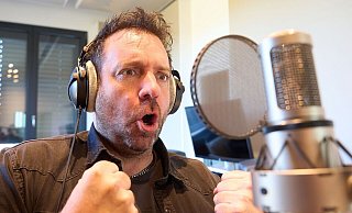 Sänger Ikke Hüftgold alias Matthias Distel fährt zum ESC-Vorentscheid. - Thomas Frey/dpa/Archiv Sänger Ikke Hüftgold alias Matthias Distel fährt zum ESC-Vorentscheid. - Thomas Frey/dpa/Archiv