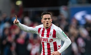 Kölns Said El Mala jubelt über seinen Treffer zum Ausgleich. - Marius Becker/dpa Kölns Said El Mala jubelt über seinen Treffer zum Ausgleich. - Marius Becker/dpa