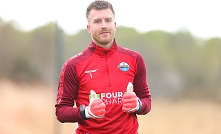 Auf SCP-Keeper Pelle Boevink, hier im Winter-Trainingslager in Spanien, wartet am Samstag in Kaiserslautern vermutlich viel Arbeit. - Oliver Krato Auf SCP-Keeper Pelle Boevink, hier im Winter-Trainingslager in Spanien, wartet am Samstag in Kaiserslautern vermutlich viel Arbeit. - Oliver Krato