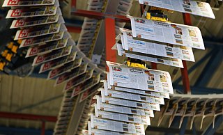 Im Druckhaus Sennestadt: Hier entsteht die gedruckte Zeitung. - Sarah Jonek Im Druckhaus Sennestadt: Hier entsteht die gedruckte Zeitung. - Sarah Jonek