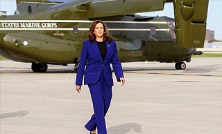 Harris: «Wir werden gewinnen.» - Kevin Lamarque/Pool Reuters/AP/dpa Harris: «Wir werden gewinnen.» - Kevin Lamarque/Pool Reuters/AP/dpa