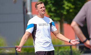 Arminias U21-Trainer Oliver Döking haderte mit der Leistung seiner Mannschaft gegen BSV Rehden. - Andreas Zobe Arminias U21-Trainer Oliver Döking haderte mit der Leistung seiner Mannschaft gegen BSV Rehden. - Andreas Zobe