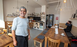 Wegen der Bauarbeiten kamen keine Gäste mehr ins Restaurant. - Oliver Krato Wegen der Bauarbeiten kamen keine Gäste mehr ins Restaurant. - Oliver Krato