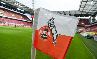 Logo des 1. FC Köln - Christophe Gateau/dpa Logo des 1. FC Köln - Christophe Gateau/dpa
