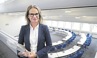 Wechselt das Rathaus: Christine Zeller wird Kämmerin in Münster. - Christian Geisler Wechselt das Rathaus: Christine Zeller wird Kämmerin in Münster. - Christian Geisler