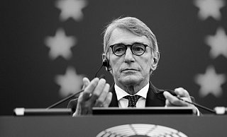 «Ciao David»: Sassoli wurde nur 65 Jahre alt. - Foto: Jean-Francois Badias/AP/dpa «Ciao David»: Sassoli wurde nur 65 Jahre alt. - Foto: Jean-Francois Badias/AP/dpa