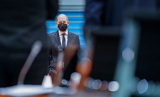 Bundeskanzler Olaf Scholz versucht, in der Ukraine-Krise eine sichtbarere Rolle zu spielen. - Foto: Kay Nietfeld/dpa-Pool/dpa Bundeskanzler Olaf Scholz versucht, in der Ukraine-Krise eine sichtbarere Rolle zu spielen. - Foto: Kay Nietfeld/dpa-Pool/dpa