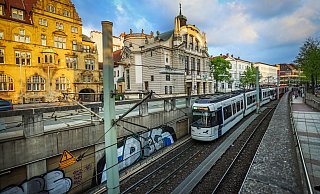 Am Rathaus sind die Stadtbahnlinien in den Sommerferien unterbrochen. - Sarah Jonek Am Rathaus sind die Stadtbahnlinien in den Sommerferien unterbrochen. - Sarah Jonek