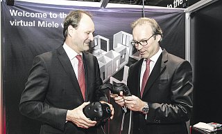 Fachkundig: Markus Miele (l.) und Andreas Barduna. - Miele Fachkundig: Markus Miele (l.) und Andreas Barduna. - Miele