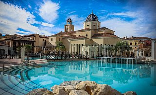 Das Hotel Meliá Villaitana in Benidorm ist vom 3. bis 10. Januar das Trainingslager-Domizil des SC Paderborn. - Sarah Jonek Das Hotel Meliá Villaitana in Benidorm ist vom 3. bis 10. Januar das Trainingslager-Domizil des SC Paderborn. - Sarah Jonek
