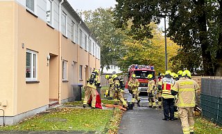 In einem einem Keller eines Reihenhauses in der Ringsstraße kam es durch eine technischen Defekt zu einem Brand in der Heizungsanlage. - Ralph Meyer In einem einem Keller eines Reihenhauses in der Ringsstraße kam es durch eine technischen Defekt zu einem Brand in der Heizungsanlage. - Ralph Meyer