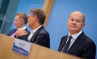 Der Haushaltsstreit hat der Ampel-Koalition in Berlin einen neuen Tiefpunkt beschert - ausgerechnet kurz vor den Landtagswahlen im Osten. - Kay Nietfeld/dpa Der Haushaltsstreit hat der Ampel-Koalition in Berlin einen neuen Tiefpunkt beschert - ausgerechnet kurz vor den Landtagswahlen im Osten. - Kay Nietfeld/dpa