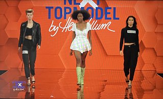 Auf dem Catwalk überzeugte Kathy mit ihrem Outfit nicht nur Heidi Klum. - Felix Eisele Auf dem Catwalk überzeugte Kathy mit ihrem Outfit nicht nur Heidi Klum. - Felix Eisele