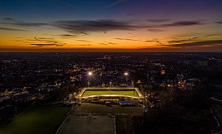 Der Abendhimmel über der Sportclubarena des SC Verl. - Mirko Heilmann Der Abendhimmel über der Sportclubarena des SC Verl. - Mirko Heilmann