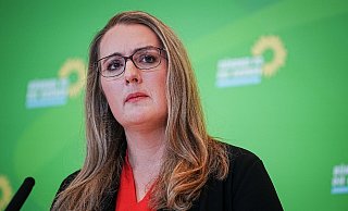 Katharina Dröge ist Fraktionsvorsitzende von Bündnis 90/Die Grünen. - Kay Nietfeld/dpa Katharina Dröge ist Fraktionsvorsitzende von Bündnis 90/Die Grünen. - Kay Nietfeld/dpa