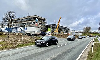 An dieser Stelle in Schweicheln-Bermbeck wird voraussichtlich ab Montag, 23. März 2020, die B61 (früher B239) gesperrt. - Alexander Jenniches An dieser Stelle in Schweicheln-Bermbeck wird voraussichtlich ab Montag, 23. März 2020, die B61 (früher B239) gesperrt. - Alexander Jenniches
