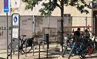 In Lübbecke gibt es zahlreiche Fahrradabstellanlagen. - Michael Grundmeier In Lübbecke gibt es zahlreiche Fahrradabstellanlagen. - Michael Grundmeier