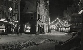 Das Foto vom Alten Markt entstand 1938. - Stadtarchiv Bielefeld Das Foto vom Alten Markt entstand 1938. - Stadtarchiv Bielefeld