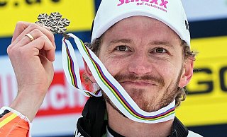 Linus Straßer sorgte doch noch für eine deutsche WM-Medaille. - Giovanni Auletta/AP/dpa Linus Straßer sorgte doch noch für eine deutsche WM-Medaille. - Giovanni Auletta/AP/dpa